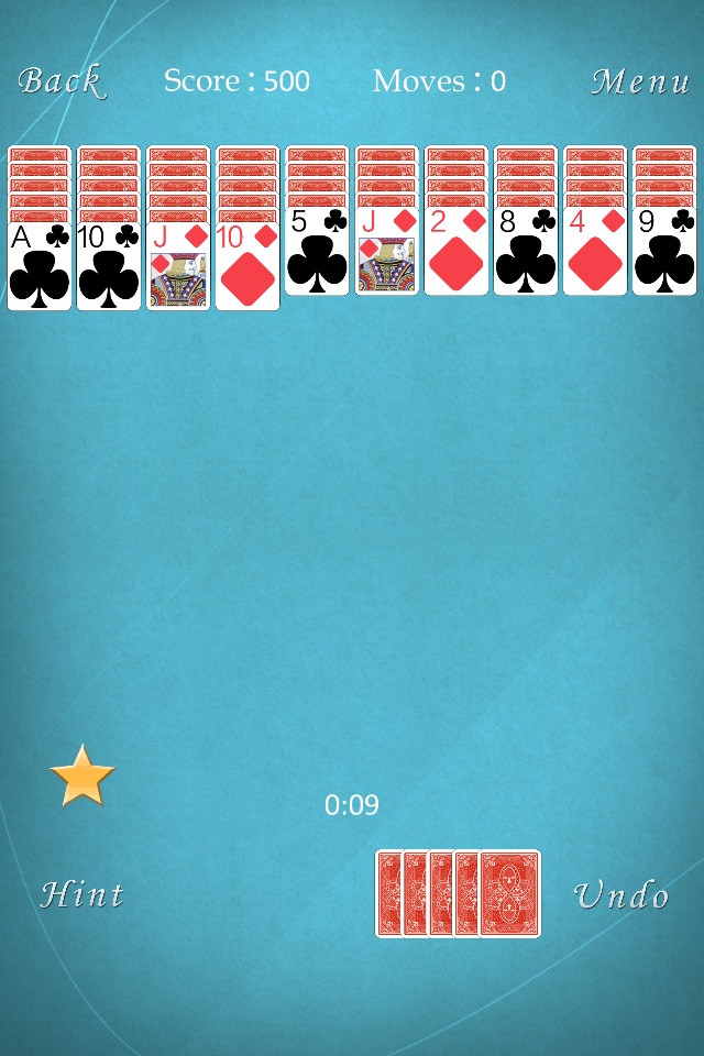 Spider Solitaire ~ Free screenshot 2