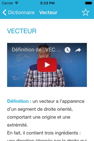 Dictionnaire de Maths screenshot 2