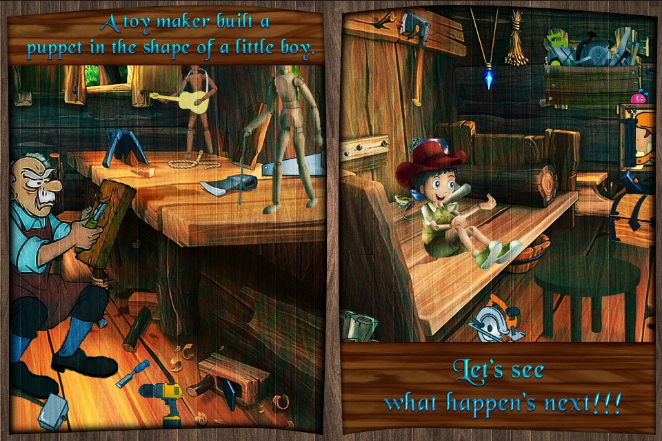 Pinocchio Hidden Object Games screenshot 2