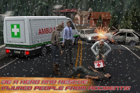 Ambulance Driving: Rescue Op screenshot 2