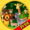 jungle animals for small kids - free