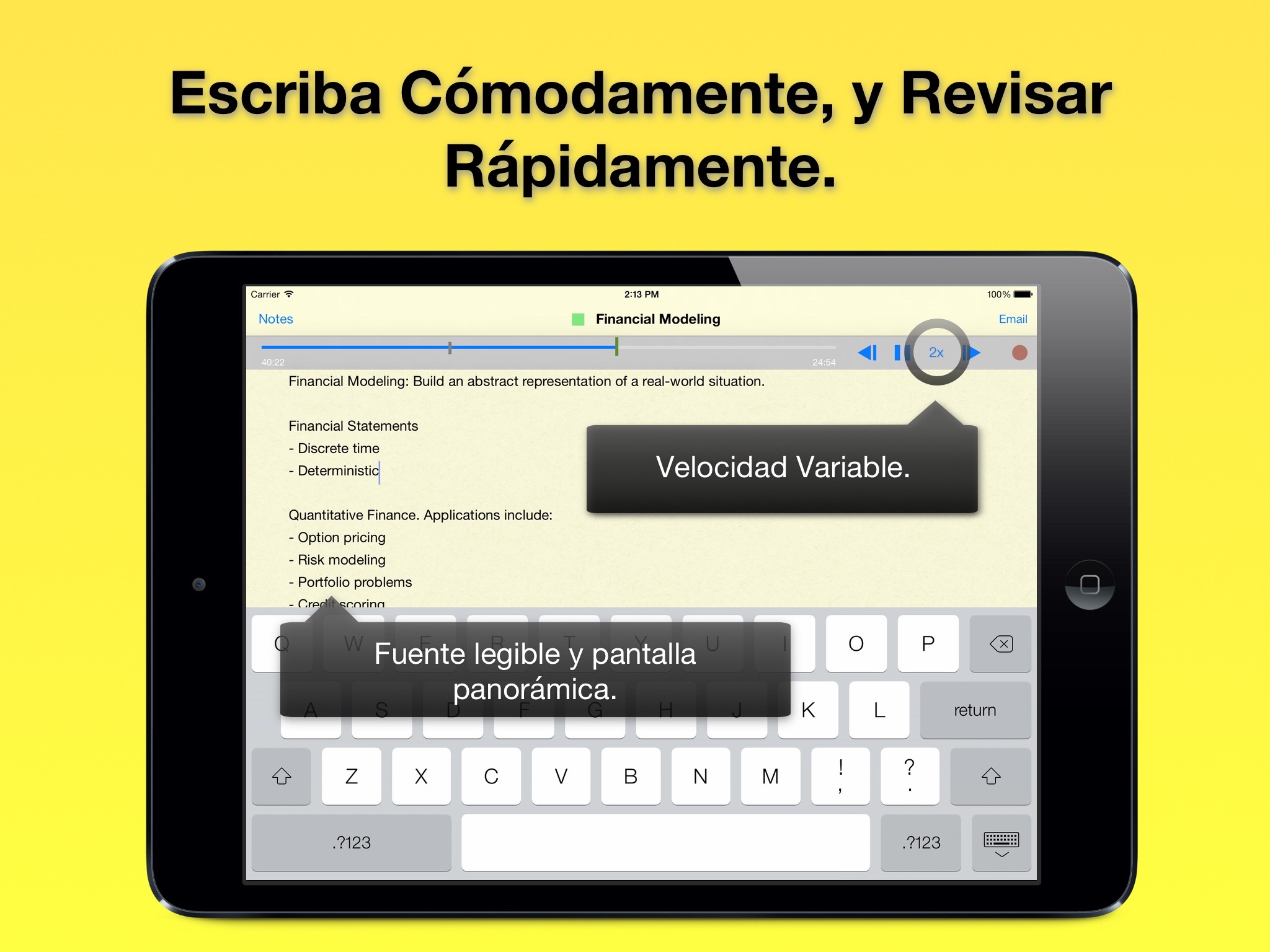 Audio Notebook: Voice Recorder screenshot 2