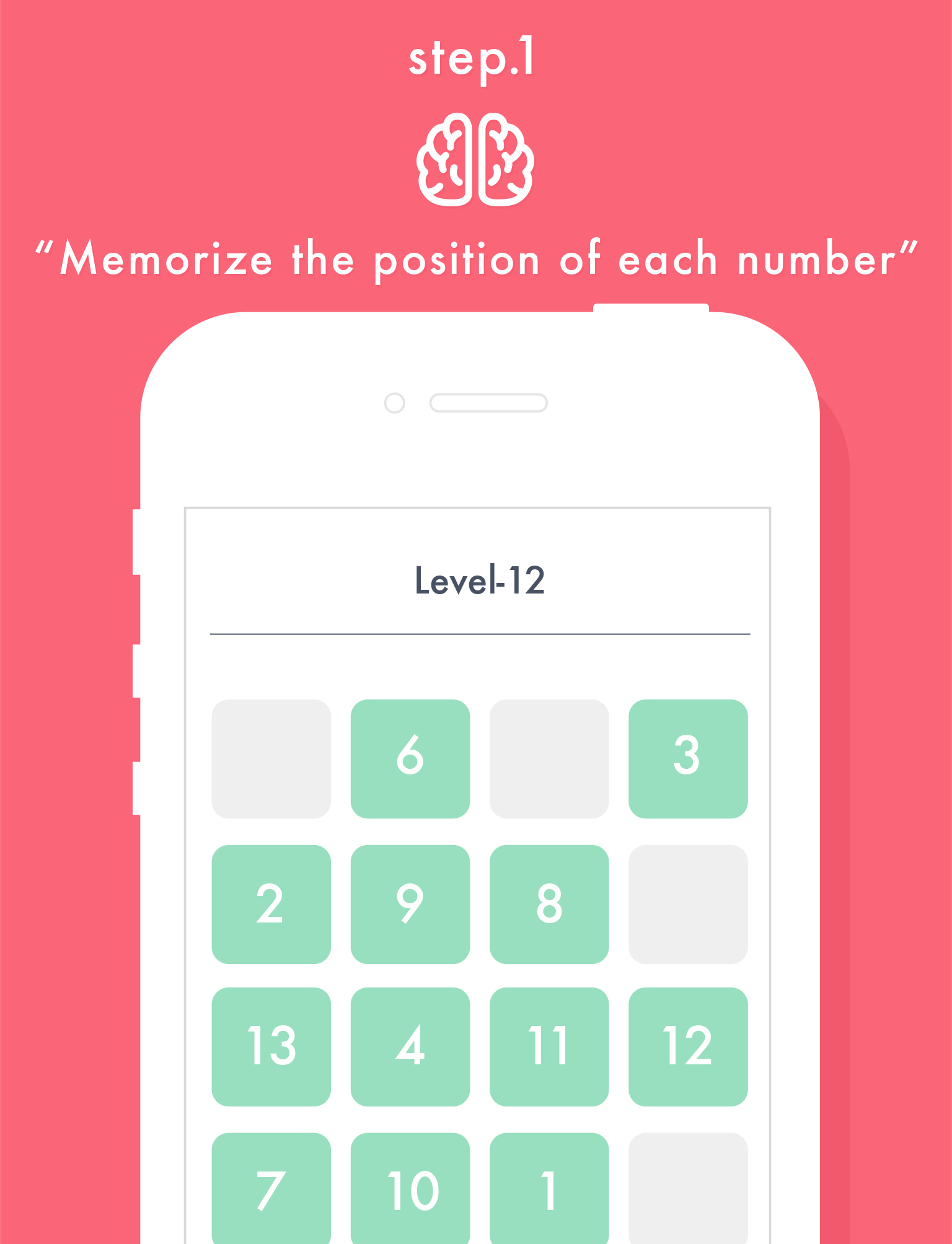 FERMAT, train your memory, free game of training your brain