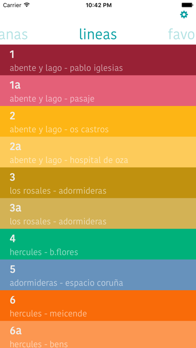 Screenshot #1 pour iTrans Coruña