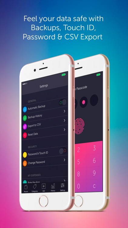 MyExpenses - expense tracker with beautiful widget