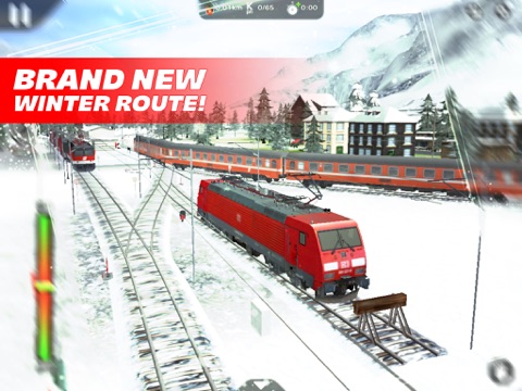 Screenshot #4 pour Train Driver Journey 8 - Winter in the Alps