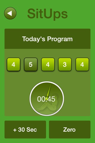 Situps Fitness Workout screenshot 2