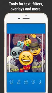 Emoji Picture Editor - Add Emojis to your Photos screenshot #3 for iPhone