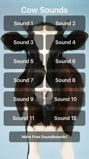 cow sounds! iphone screenshot 1