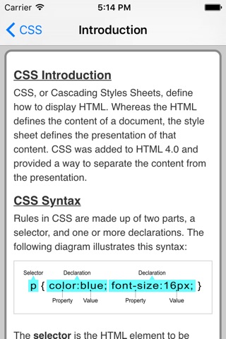CSS Pro Quick Guide screenshot 2