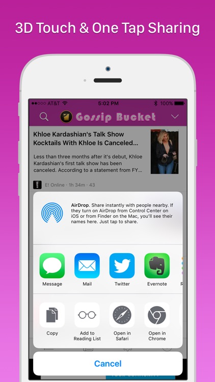 Gossip Bucket Celebrity News screenshot-4