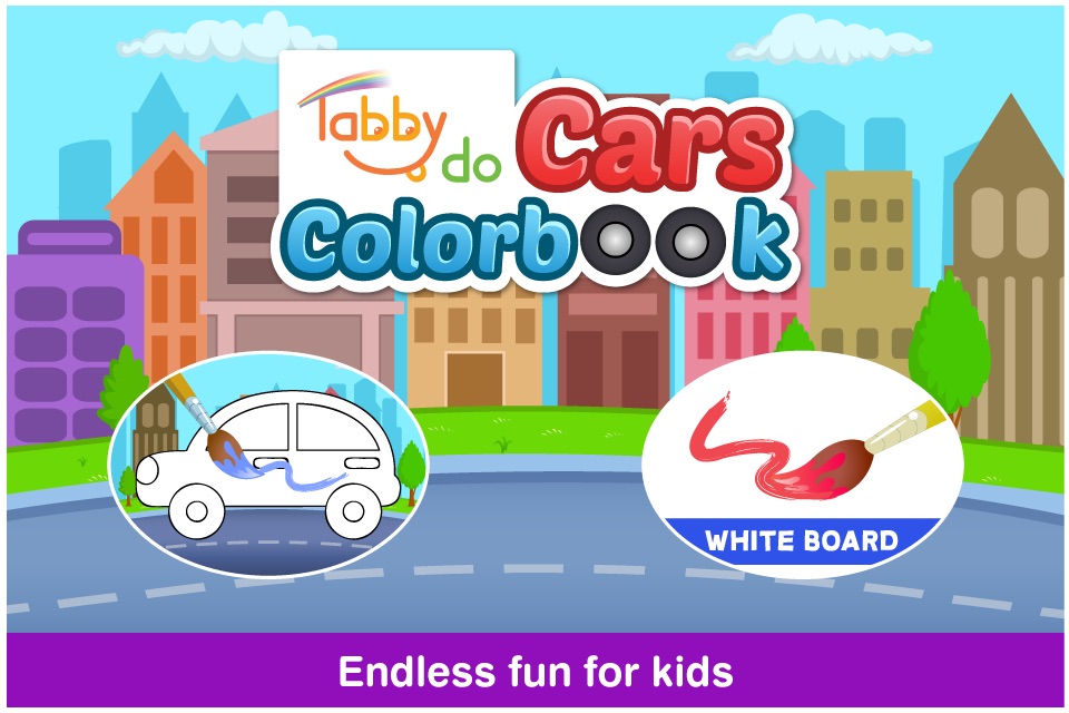 Cars Colorbook Free : Coloring book of super cars, ambulance, SUV, taxi and other vehicles for kids and preschoolers screenshot 3