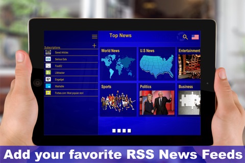 hashGAB - RSS News Feed Reader & Video Parody/Meme Maker screenshot 3