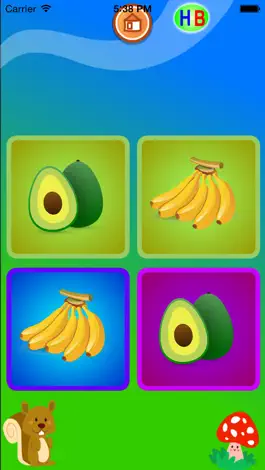Game screenshot Bé học rau, củ, hoa quả mod apk