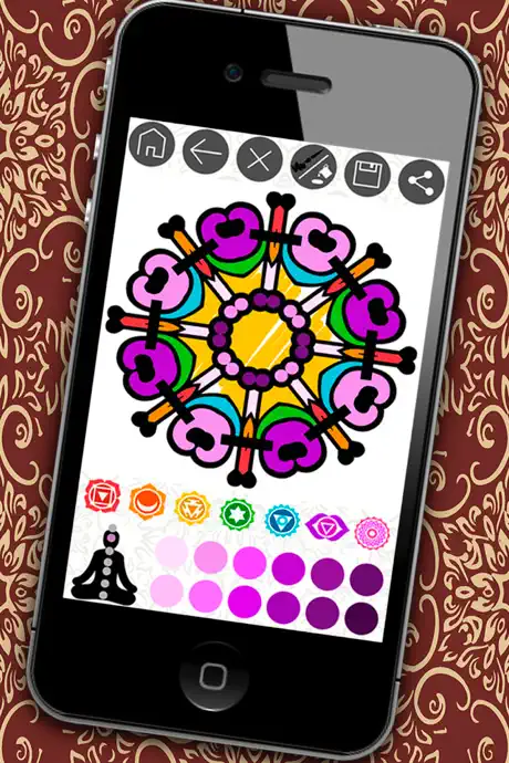 Mandalas coloring book – Secret Garden colorfy game for adults