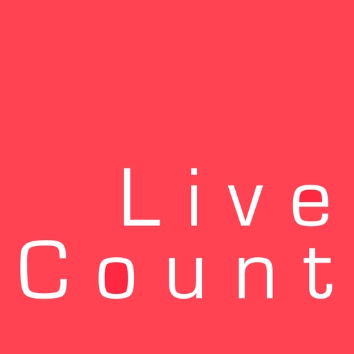 LiveCount - Realtime subscriber count for YouTube Channels iOS App