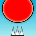Red Bouncing Ball Spikes Free