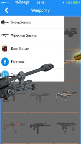 Game screenshot Оружие и бомба Звуки - Sounds of Guns and Bombs apk