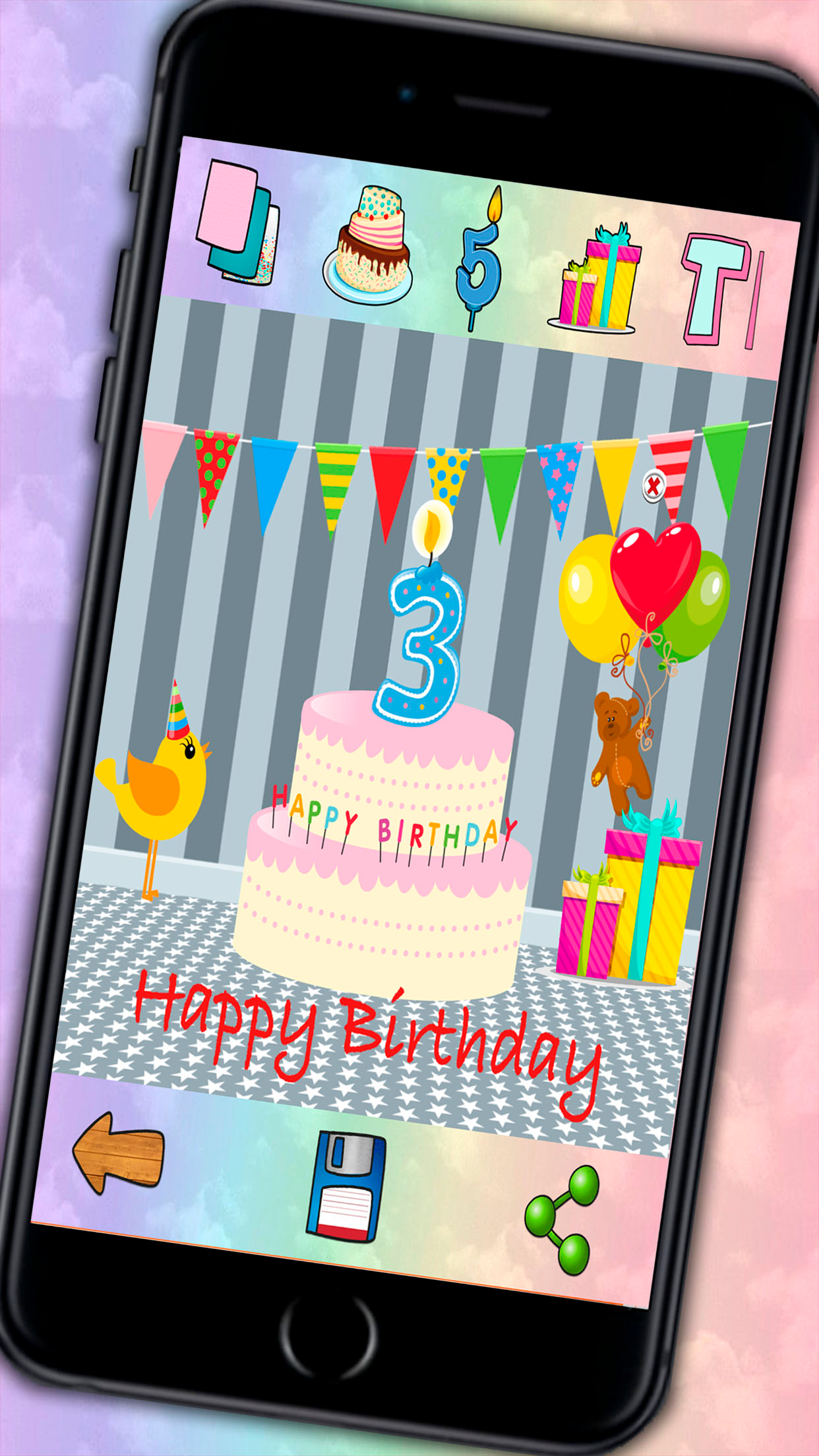 Create your birthday cake