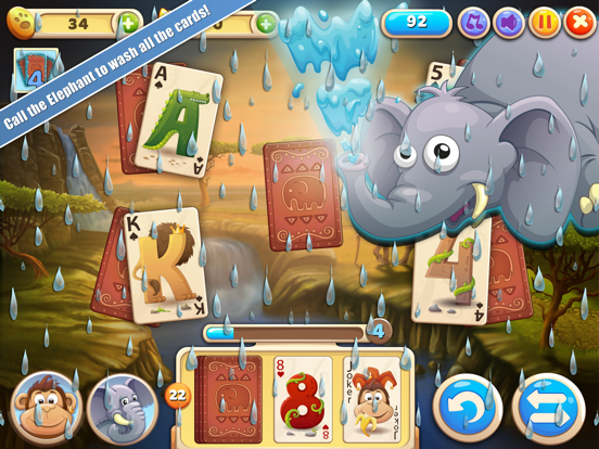Solitaire Safari - Card Game iPad app afbeelding 2