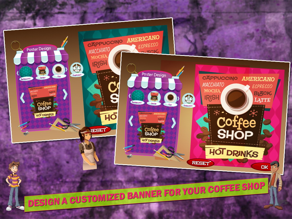 Make It Kids Winter Job - Build, design and decorate a coffee shop business and sell snacks as little entrepreneurs screenshot 7