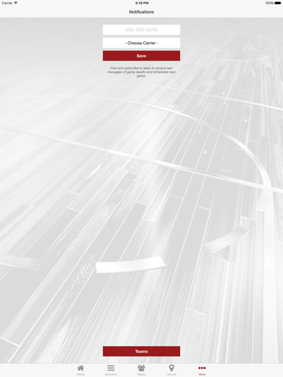 West Coast Premier iPad screenshot 4 - Sports app