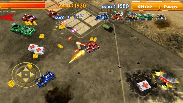 Battlefield Combat Frontline-Red Alert:Tank Battle