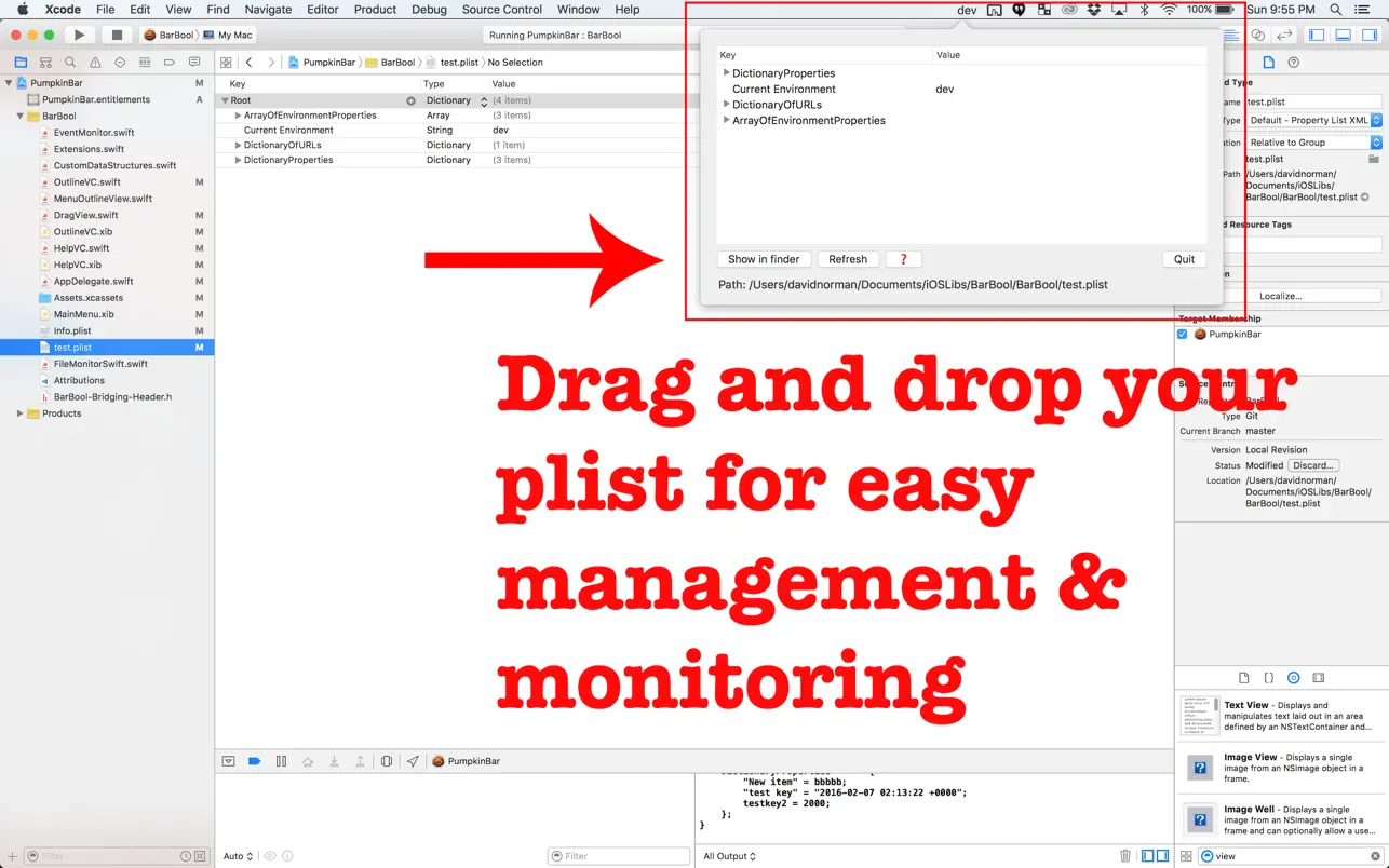 #4. Pumpkin Bar (macOS) Von: David Norman