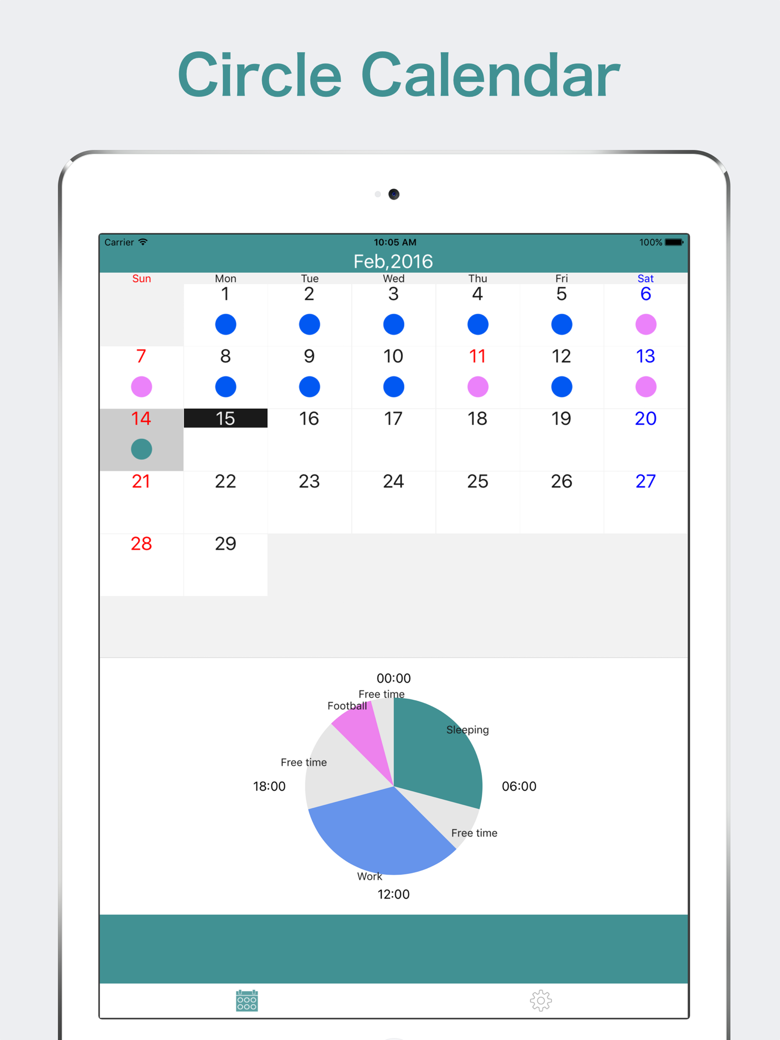 Circle Calendar screenshot 4