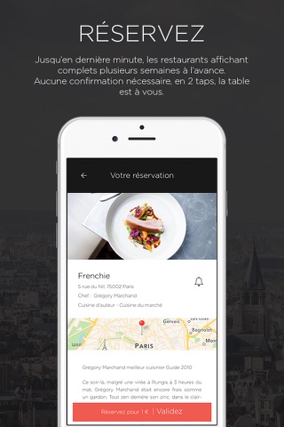 sneat: réservez les meilleurs restaurants de Paris screenshot 2