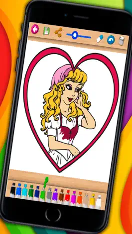 Game screenshot Золушка Книжка-раскраска & Paint классические сказки для детей apk