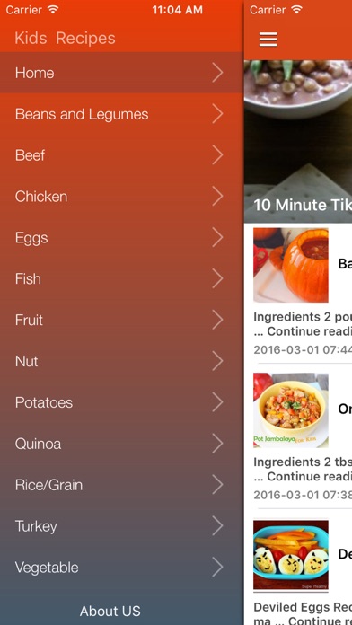 Screenshot #2 pour The Best Ever Kids Recipes - That All Kids Will Eat