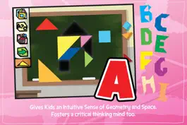 Game screenshot Kids Doodle & Discover: Alphabet, Endless Tangrams apk
