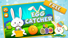 Egg Catcher lite-Play & Earn Score in this Free fun challenge basket game for kids screenshot