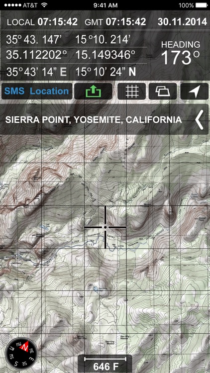 Compass J.P.J Military Multifunction GPS Compass( Camping Hiking Army Style Survival app) screenshot-3