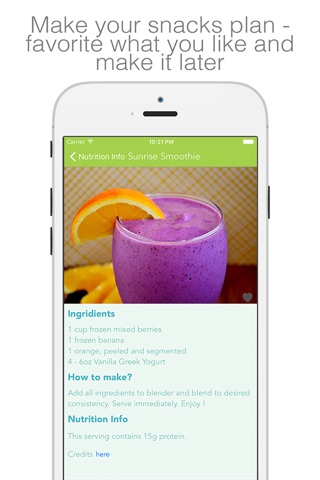 Protein Smoothies - smoothies & shakes for healthy living screenshot 3