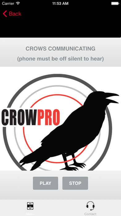 Crow Calling App-Electronic Crow Call-Crow ECaller Screenshot