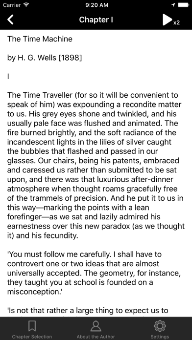 Screenshot #2 pour The Time Machine - H. G. Wells