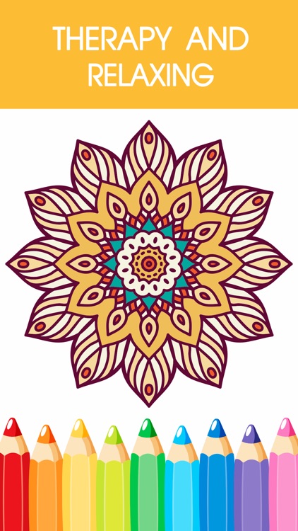 Mandala Coloring Book - Adult Colors Therapy Free Stress Relieving Pages Free