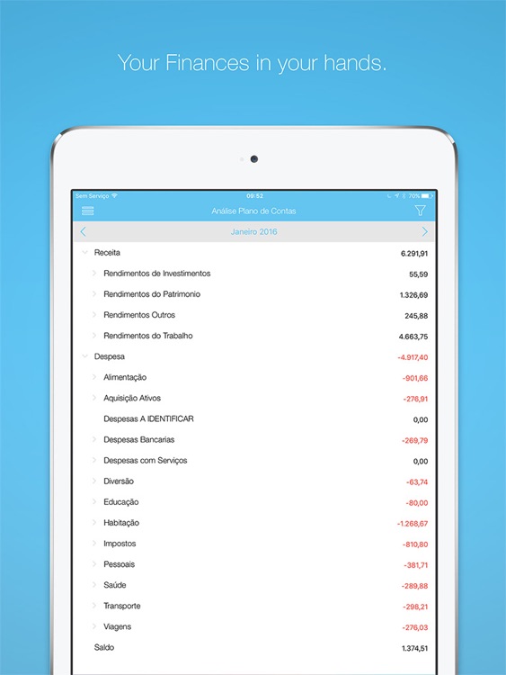 Finance for iPad