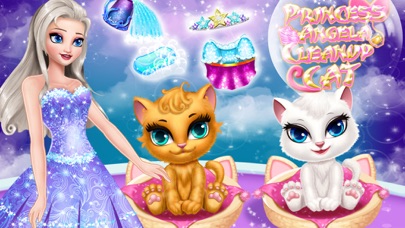 Screenshot #2 pour Princesse Angela Nettoyer Chat