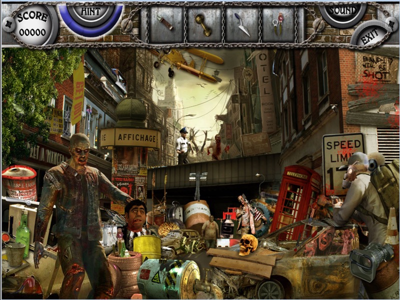 Evil Zombies Hidden Object screenshot 5