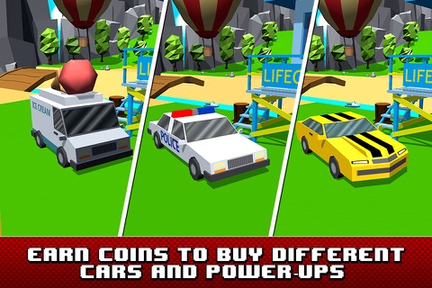 Pixel Car Crash: Faily Brakes Full screenshot 4