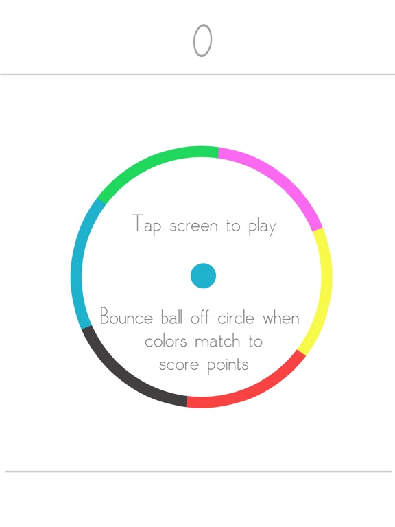 Dot Bounce In Circle- Free Endless Color Game Modeのおすすめ画像2