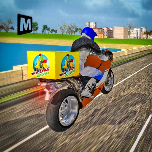 Bike Cargo Transfer 3D Icon