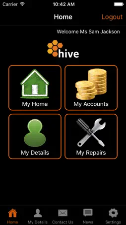 Hive Customer App screenshot 2