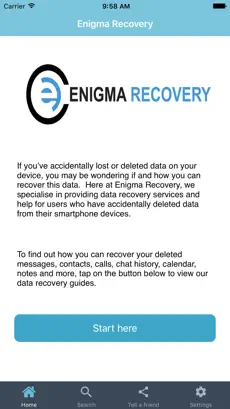 Screenshot 2 Recover Data iphone