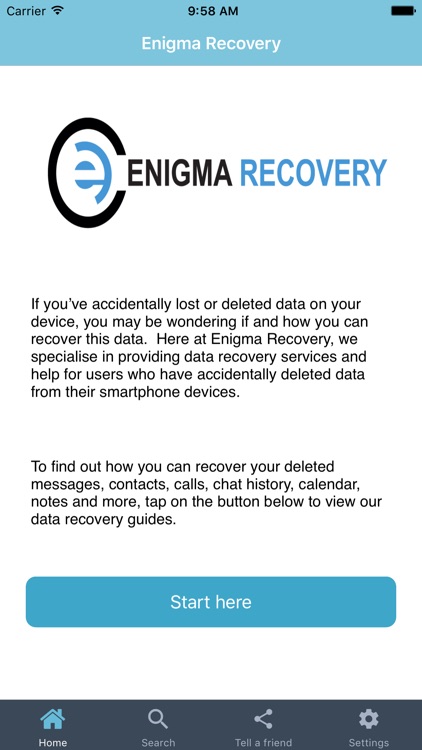 Recover Data