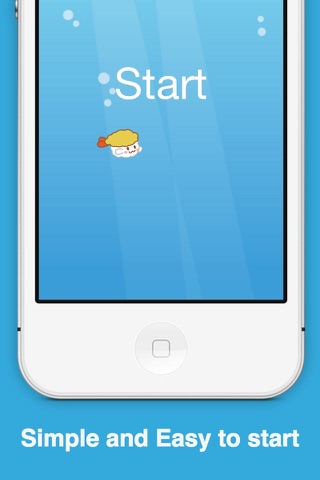 Flappy Shrimp - simple and fun casual game screenshot 3