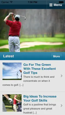 Game screenshot Golf Instruction - Improve Your Golf Tips & Videos mod apk